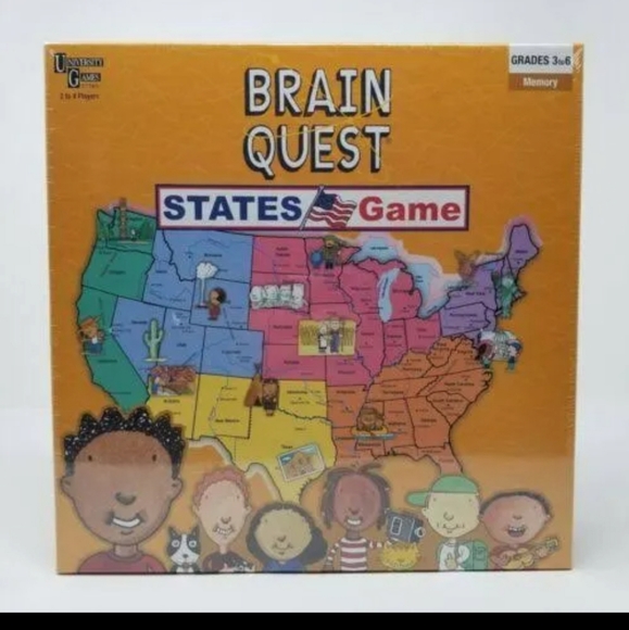 Brain Quest - States Game - Picture 3 of 7